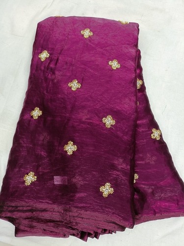 Fandy Silk Hand Work Fabric
