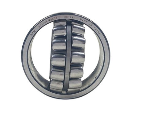 Spherical Roller Bearings 22308 - Chrome Steel, Double Row, Grey | Self-Aligning, High Radial Load, Axial Misalignment Support, Lubrication Groove, Robust Steel Cage, High-Speed Capability