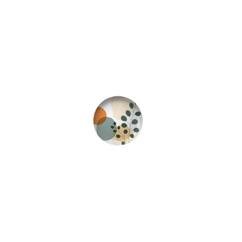 Ceramic Plate Small - Color: Multicolor