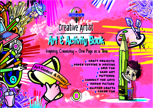 Kids Coloring Book - Binding: Yes