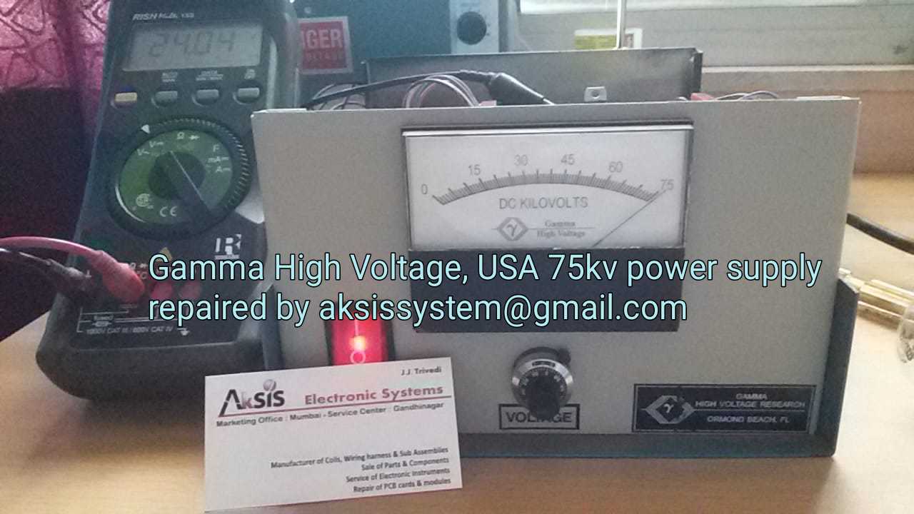 High Voltage Power Supply Repair Service With Warranty