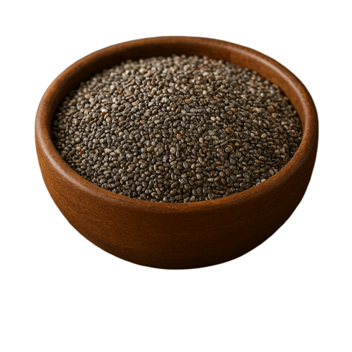 Organic Chia Seeds - Color: Brown