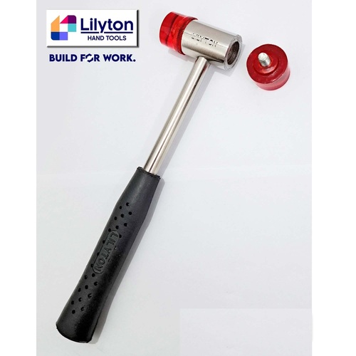 Soft Face Hammers Steel Handle-Acetate Mallet - Color: Multiple
