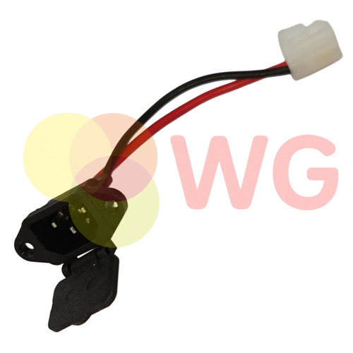 E-Scooty Parts W Cap Hd 1 Charging Socket - Application: Electric Scooter