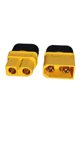 Battery Connector / Xt60 Connector / Set / E-Scooty - Material: Plastic