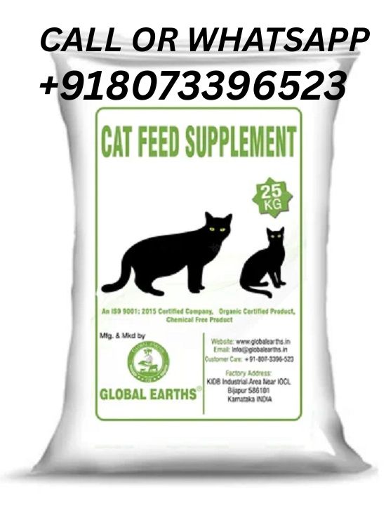 Cat Feed Supplement - Color: Off White