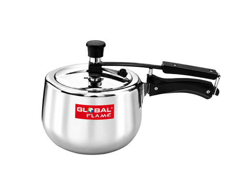 3 L Global Flame Triply Pressure Cooker - Feature: Durable