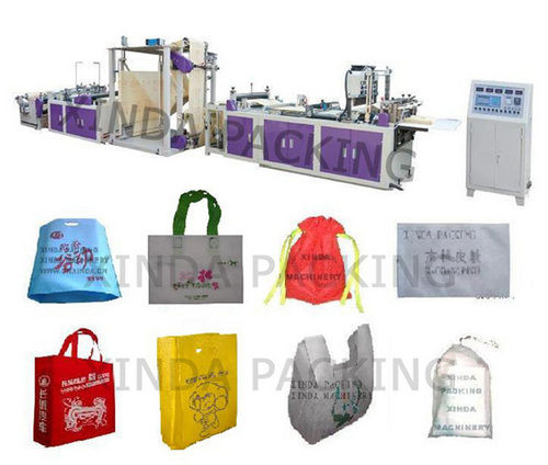 Automatic Multi Function Non Woven Fabric Bag Making Machine