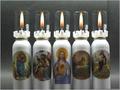 80 Grams automatic candles with Jesus Christ