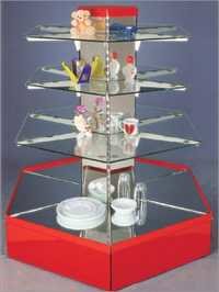 Hexagonal Gondola With Glass