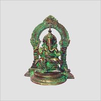 Decorative Brass Ganesha Figures