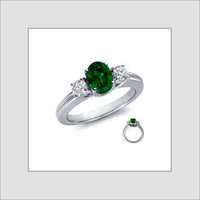 Compact Design Silver Ring