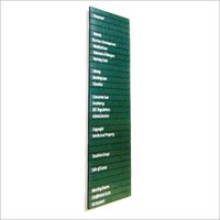 ALUMINIUM SIGN SYSTEM