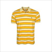 Stripe Polo T-Shirt for Mens
