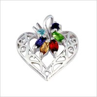 Heart Shape Silver 925 Pendants