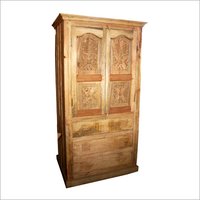 Double Door Wooden Cupboard