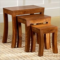 Plain Pure Wooden Table