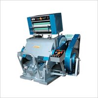 Platen Die Cutting Machine With Hot Foil Attachment