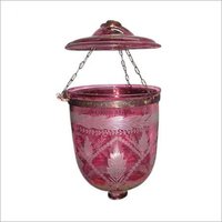 Decorative Glass Beljar Hanging Light