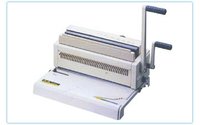 Double-Loop Wire Punch-Bind Machine