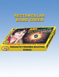 Exclusive Atom Bomb Rectangular Green