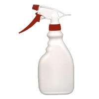 Trigger Sprayer- Red With Flat Bottle