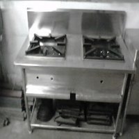 Double Burner Cooking Platform
