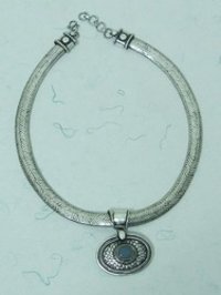 Indian Chain Stone Pendants