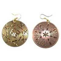 Brass Plated Earrings