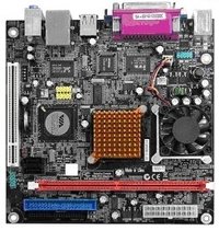 VIA PC 2000E+ MINI ITX Board with 1 GB DDR 2 RAM