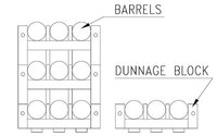 Metal Dunnage Block