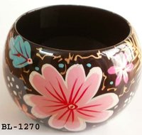 Painted Wooden Bangles