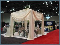 Pipe Drape Curtain For Decoration