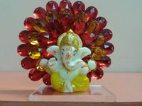 Car Showpiece of Ganesh Idol
