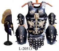 Royal Medieval Leather Muscle Armor Cuirass Set