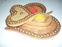 Wooden Kundan Karanda