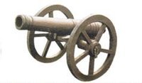Cast Iron Decorative Canon