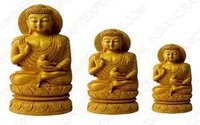 Wooden Buddha Statues
