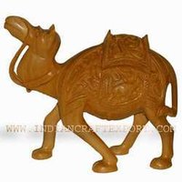 Shikari Work Wooden Camel