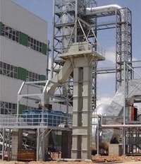 Vertical Bucket Elevator Conveyor With Service Platform