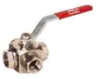 Screw SS Ball Valve (3 Way)