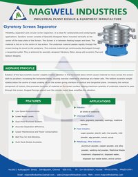 Gyratory Screen Separator