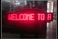 Light Moving Messages