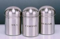 Stainless Steel Tea Canisters