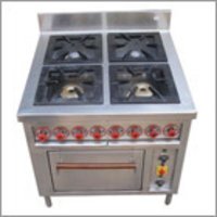 Four Burner Gas Range With Oven