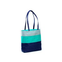 Multi Stripe Jute Bag