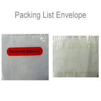 Packing List Envelope