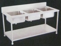 Three Sink Unit