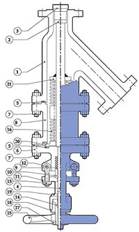 Bellows Flush Bottom Valves