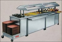 Buffet Counter Cum Refrigerator